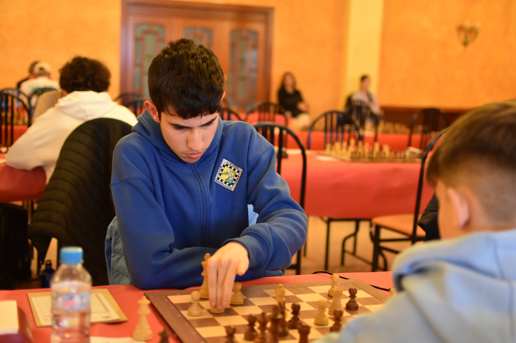 Javier Rosado en el Open Ajedrez Tomelloso