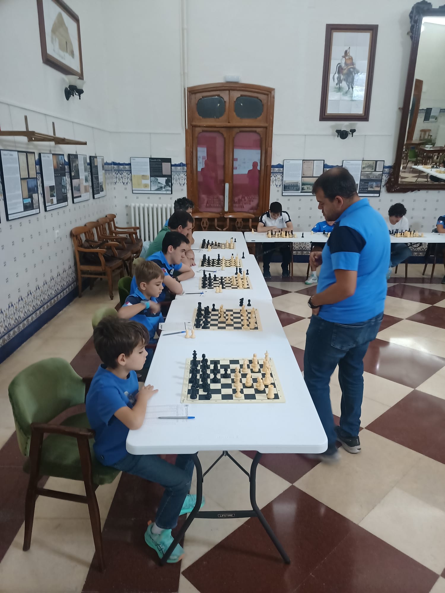 Carlos García Moreno - Simultáneas Ajedrez Tomelloso